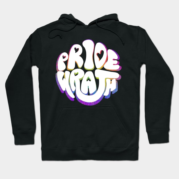 Pride and Wrath (Gay Pride) Hoodie by Labrattish